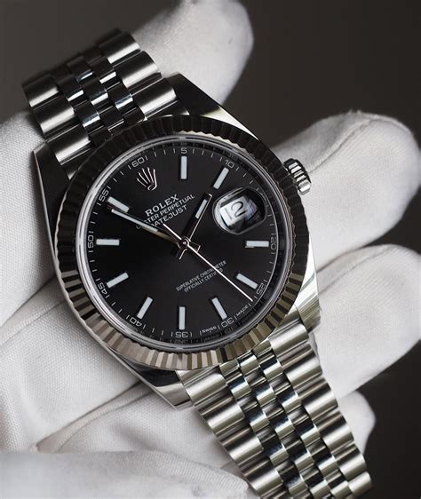 rolex president black dial|rolex datejust 41 black dial.